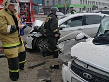 В аварии на пр. Победы в Оренбурге пострадали два человека