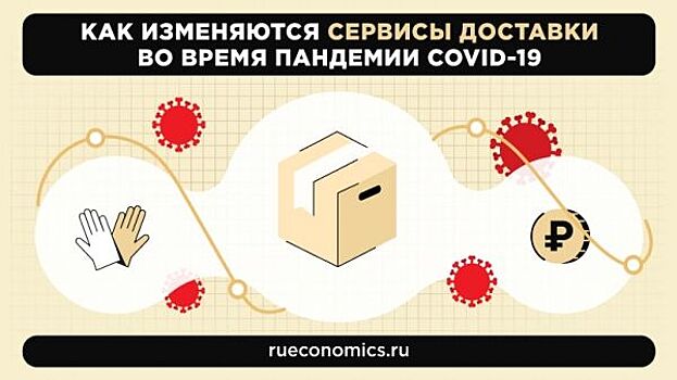 Службы доставки останутся востребованы у россиян и после COVID-19