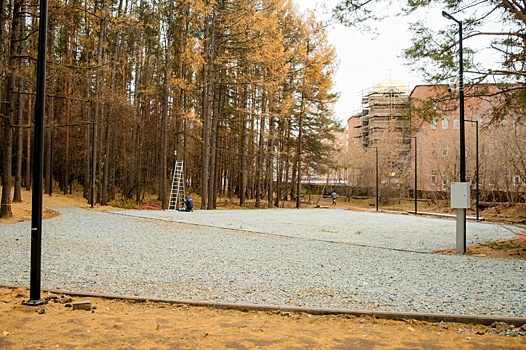 Детскую площадку в сквере на улице Ворошилова в Ижевске построят в 2026 году