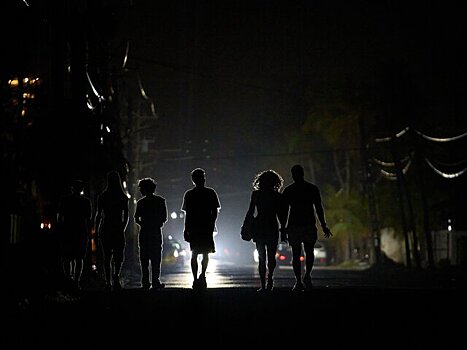 Полное отключение электроэнергии произошло на Кубе