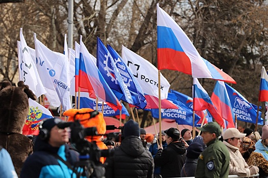 В Иркутске в митинге-концерте в честь воссоединения Крыма с Россией приняли участие 5000 человек