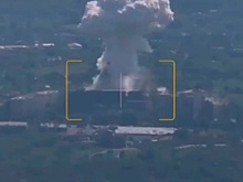 Су-34 ударил авиабомбой ОДАБ-1500 по пункту дислокации ВСУ у Купянска
