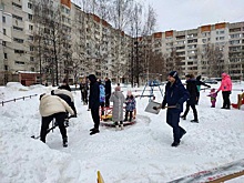 Волонтеры автозавода ГАЗ очистили детские площадки в Автозаводском районе