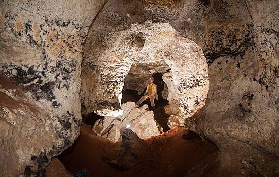 В пещере «Таврида» открыли 400 метров новых галерей