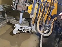 Здание медцентра на улице Горького укрепляют для продолжения строительства метро