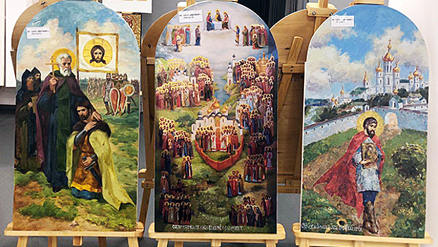 Мозаичные панно Корноухова украсят храм князя Владимира в Москве