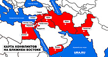 Кто с кем воюет на Ближнем Востоке: карта конфликтов