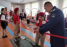 Парты Героя установили в трех сельских школах Сергачского округа