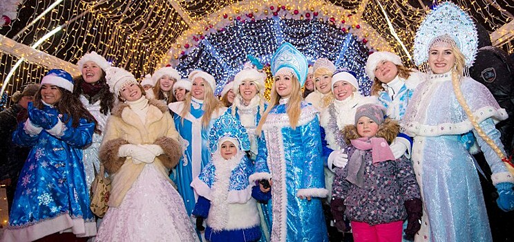 В Москве 26 декабря пройдет парад Снегурочек