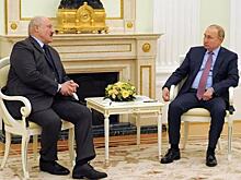 Началась встреча Путина и Лукашенко