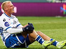 У футболиста "Динамо" Тюкавина подозревают разрыв крестообразной связки