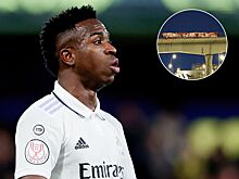 Фанаты «Атлетико» вывесили баннер и куклу в игровой футболке Винисиуса, заявление «Атлетико» и «Реала»