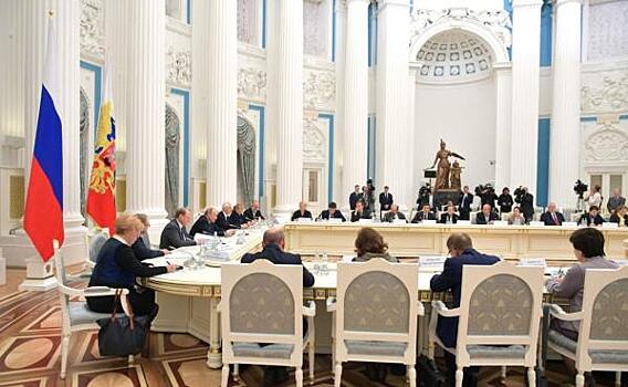 В заседании Совета при президенте РФ поучаствовали дети
