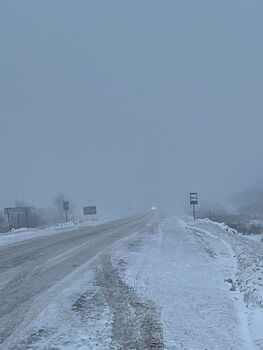 Семь человек пострадали в Новосибирской области в двойном ДТП, которое произошло из-за непогоды