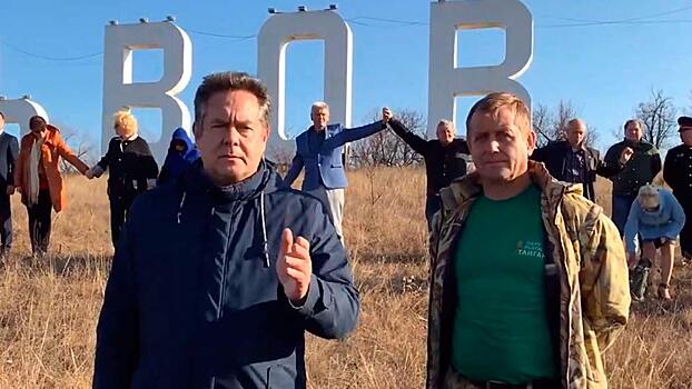 Платошкин посетил парк «Тайган» в Крыму и с его владельцем Зубковым выступил с обращением к президенту
