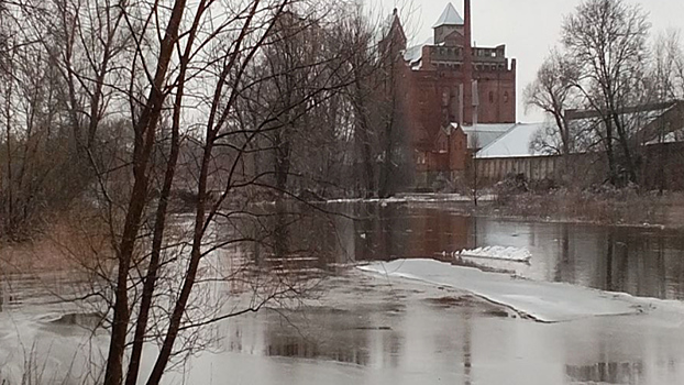 В Калининградской области зафиксировано повышение уровня воды в реках