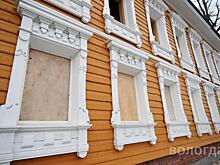 Реставраторы планируют летом завершить восстановление дома на ул. Чернышевского, 56, в Вологде