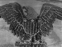 1917-1918 годы: масштабные групповые патриотические фотографии Артура Мола