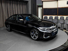 BMW Абу-Даби Моторс представил BMW M340i Performance с салоном в сине-черном цвете