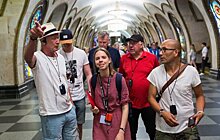 Как иностранные болельщики ориентируются в московском метро