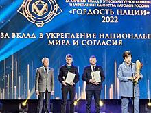 Представители Ассамблеи народов Евразии стали лауреатами премии «ГОРДОСТЬ НАЦИИ»