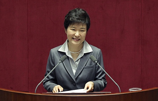 Президент Южной Кореи Пак Кын Хе