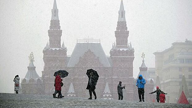 В Москве ожидается небольшой снег