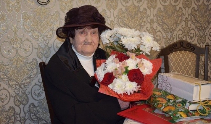 Жительница Волгоградской области Мария Стрелкова отметила 100-летний юбилей
