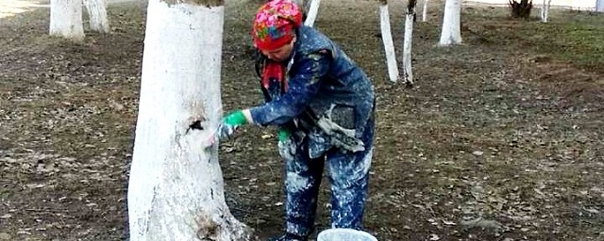 Улицы Чебоксар продолжают приводить в порядок к майским праздникам