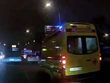 В Петербурге лобовое ДТП затруднило движение транспорта