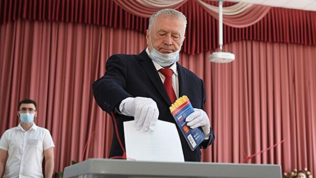 Жириновский проголосовал по поправкам в Конституцию