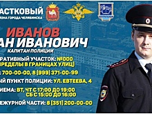 Челябинцы узнают своих участковых уполномоченных в лицо