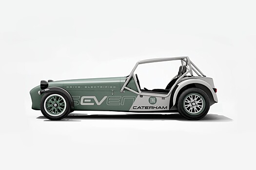 Электрический Caterham EV Seven: масса менее 700 кг, но батареи хватит всего на 20 минут