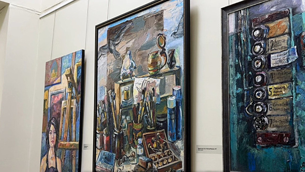 В Самаре открылась выставка Виктора Панидова и Анны Сливковой "Отец и дочь"