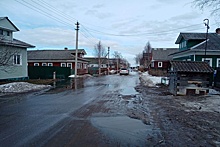 В Архангельской области Северная Двина начала затапливать поселок Холмогоры