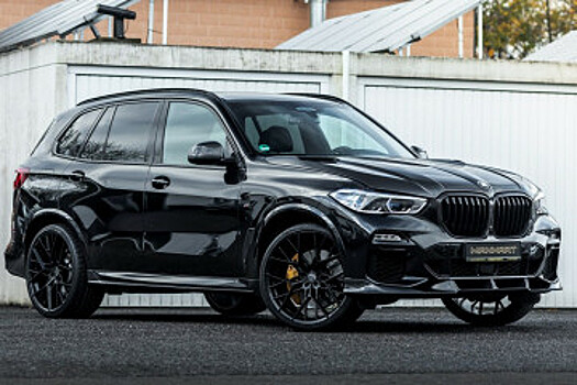 Manhart придает четырехтурбинному BMW X5 M50d еще больше мощности