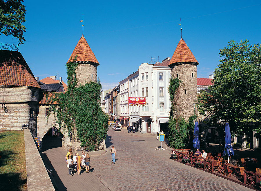 Вируские ворота, Таллин, Эстония, Европа