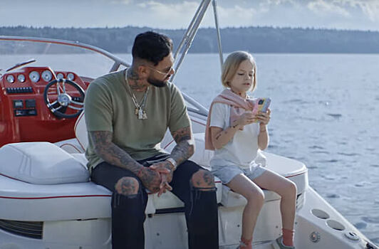 Тимати и его дочь Алиса снялись в рекламе МТС