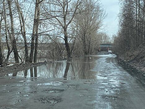 В Кузбассе рискует выйти из берегов река Томь