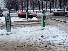 Парковка на площади Горького работает в тестовом режиме