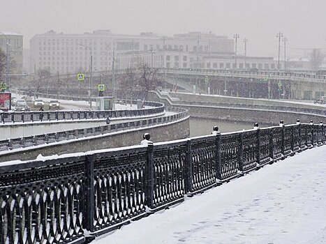 Сугробы в столичном регионе вырастут на 3–5 см за сутки