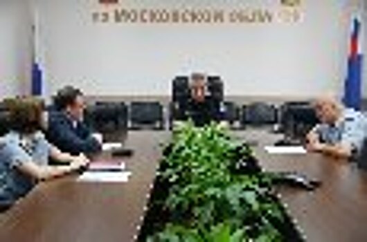 В ГУФСИН России по Московской области прошла рабочая встреча с членом СПЧ при Президенте Российской Федерации Александром Бродом