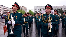 Военнослужащие и кадеты приняли участие в Параде Победы в Хабаровске