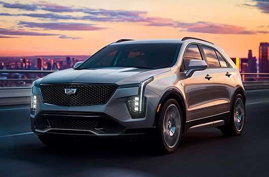 Кроссовер Cadillac XT4 в новом дизайне появился в России