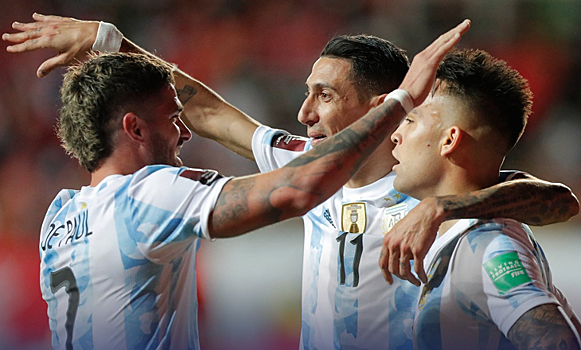 Аргентина и Уругвай победили в квалификации ЧМ-2022, Бразилия потеряла очки