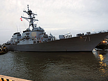 Американский эсминец вошел в порт Одессы для участия в учениях Sea Breeze