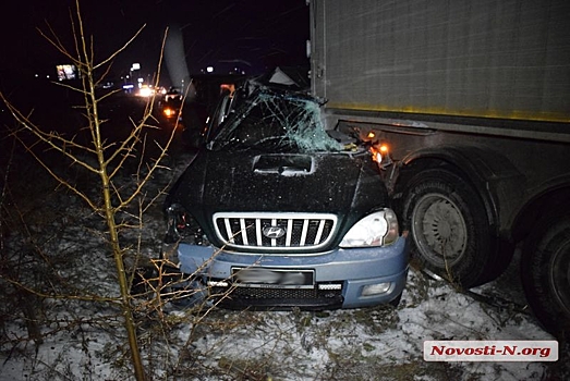 На Украине генерал серьезно пострадал в ДТП