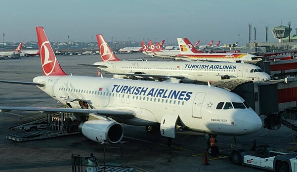 Turkish Airlines отменила рейсы из Стамбула до 22 часов из-за системной техпроблемы