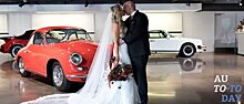 Пара поклонников Porsche поженилась во время поездки на Cayenne