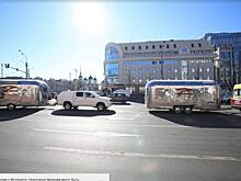 В Москве прошел патриотический автопробег в поддержку российской армии